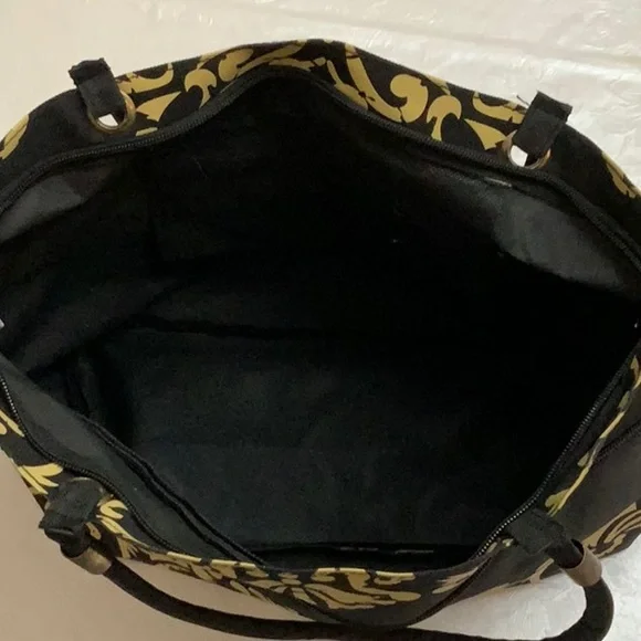 Lisa Blue Beach/Pool tote - Black - Picture 7 of 9